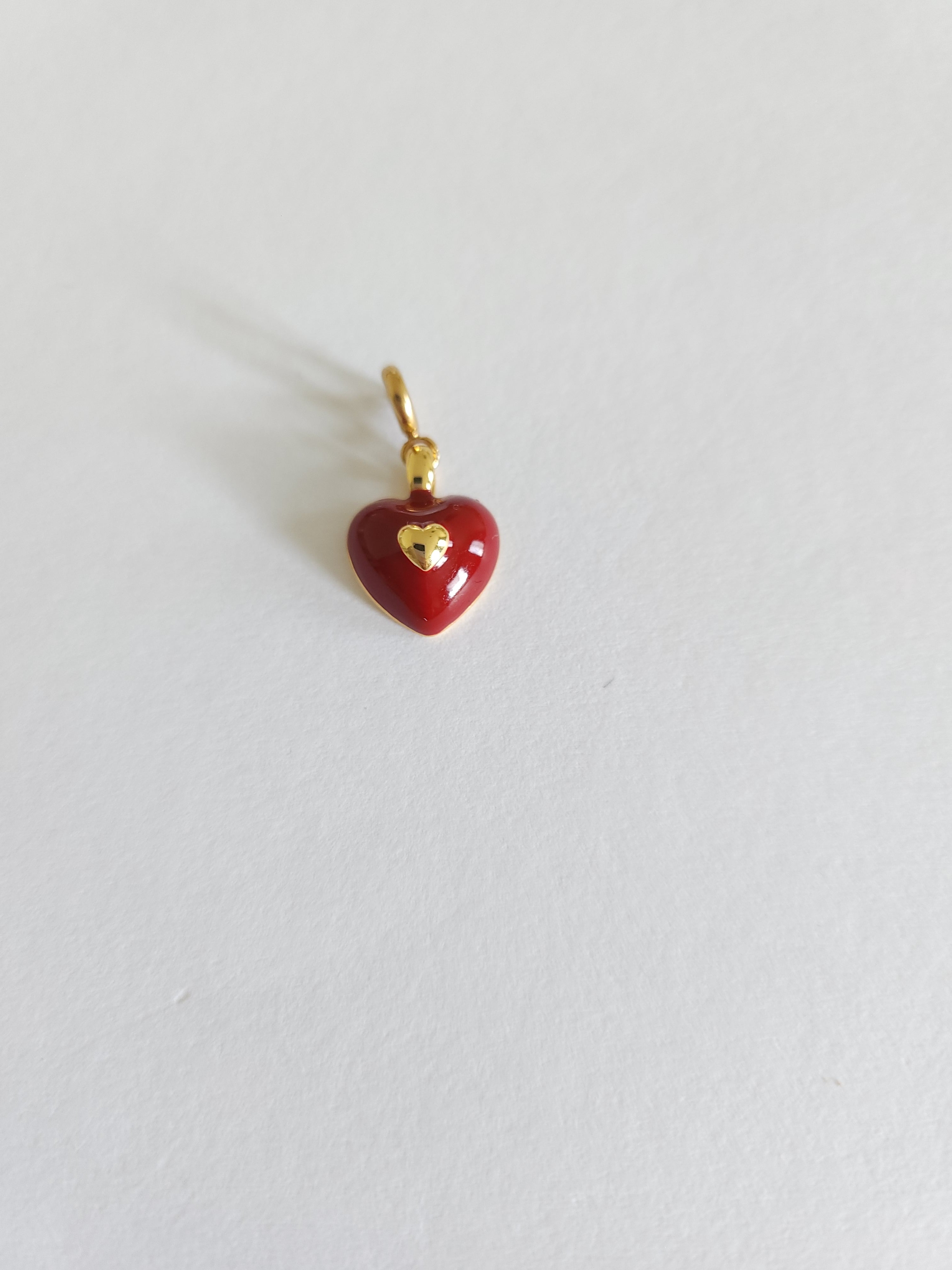 wish heart charm