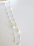 Long chain swarovski pearl layering necklace