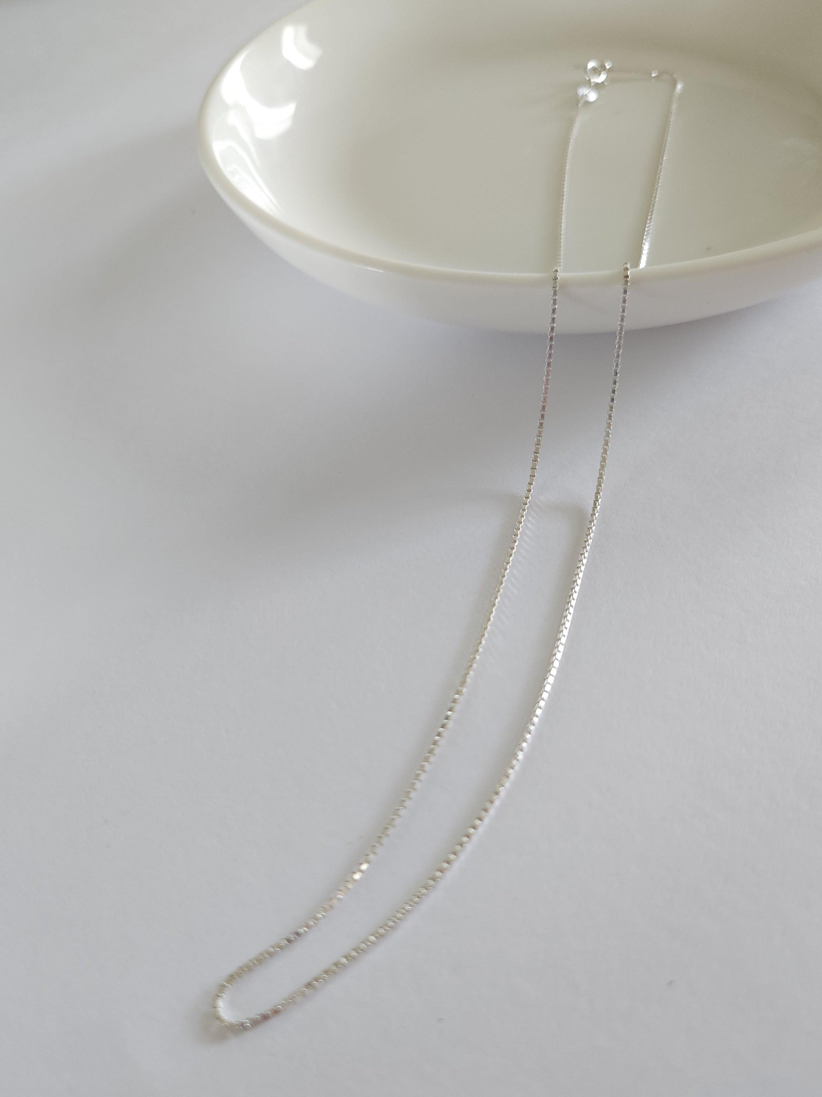 basic sterling silver necklace